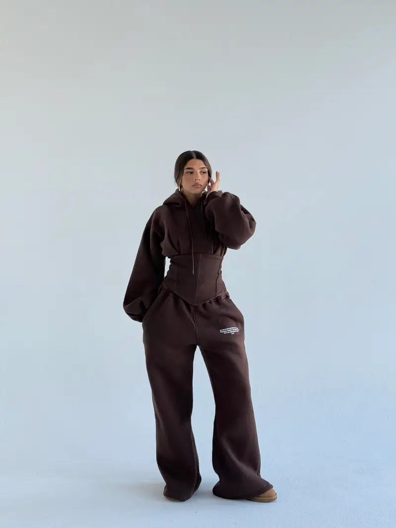 SNATCH Tracksuit - Brown