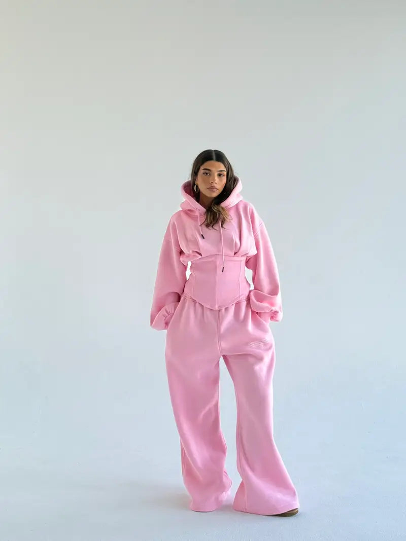 SNATCH Tracksuit - Baby Pink