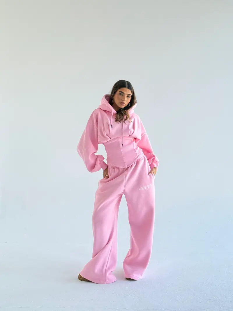 SNATCH Tracksuit - Baby Pink