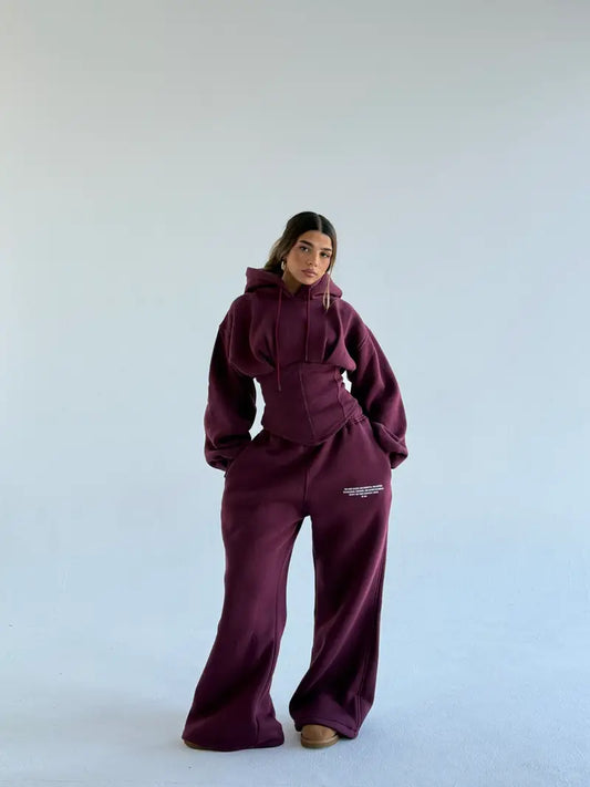 SNATCH Tracksuit - Burgundy