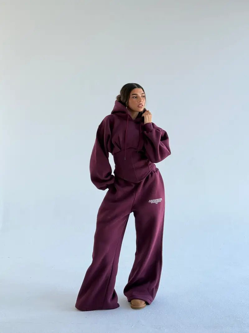 SNATCH Tracksuit - Burgundy