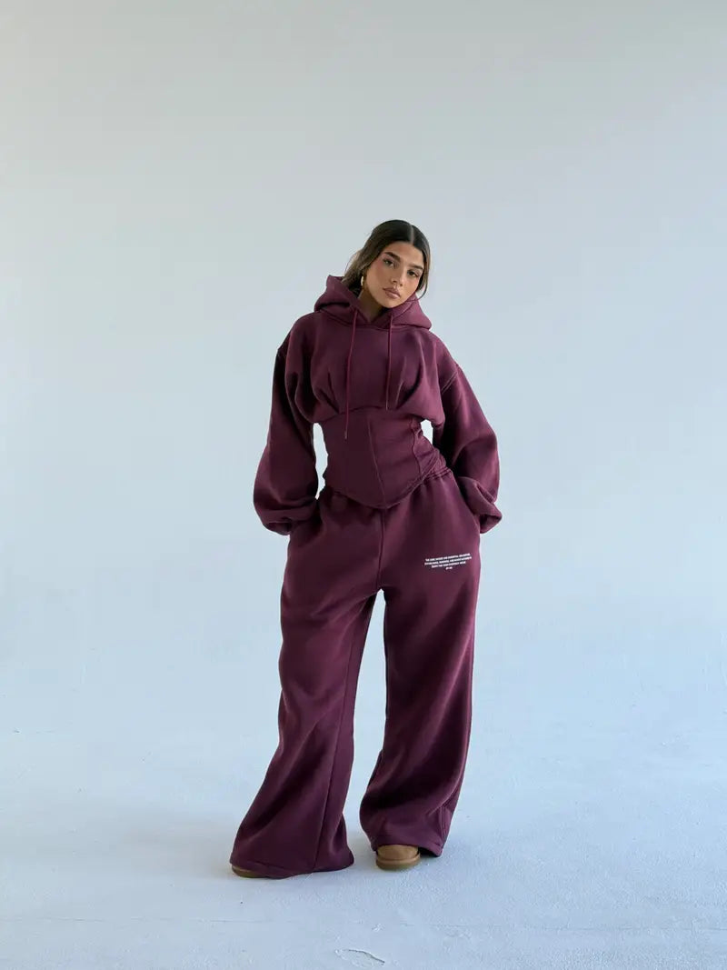 SNATCH Tracksuit - Burgundy
