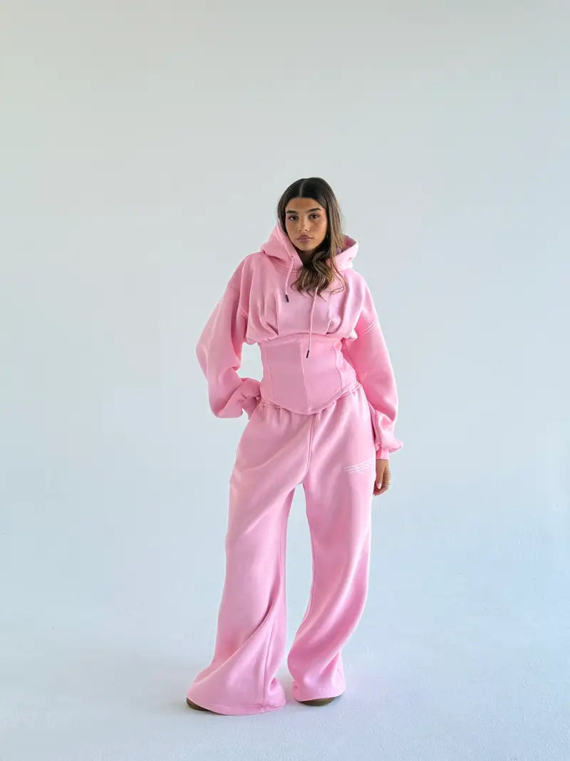 SNATCH Tracksuit - Baby Pink