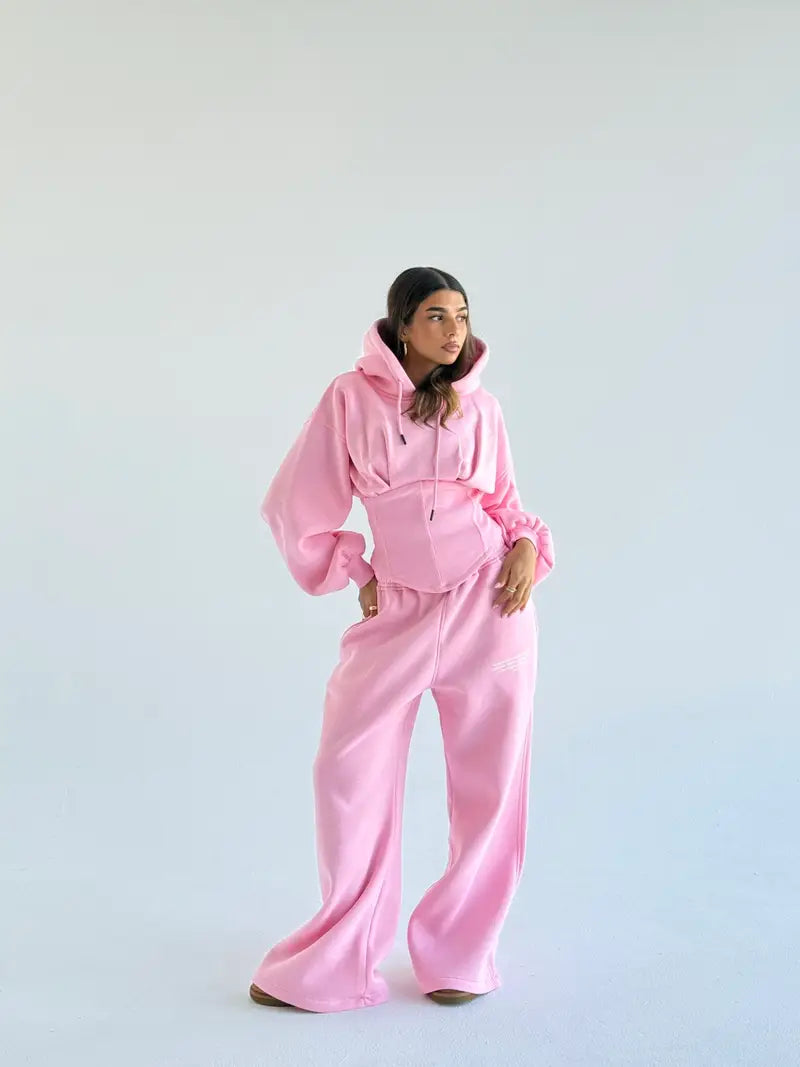 SNATCH Tracksuit - Baby Pink