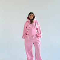 SNATCH Tracksuit - Baby Pink