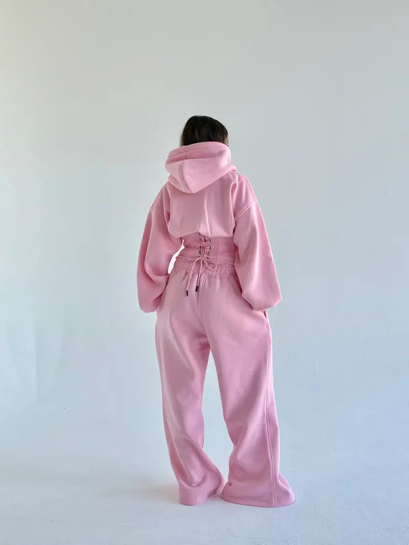 SNATCH Tracksuit - Baby Pink